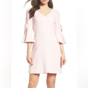 Eliza J Light Pink Mini Dress